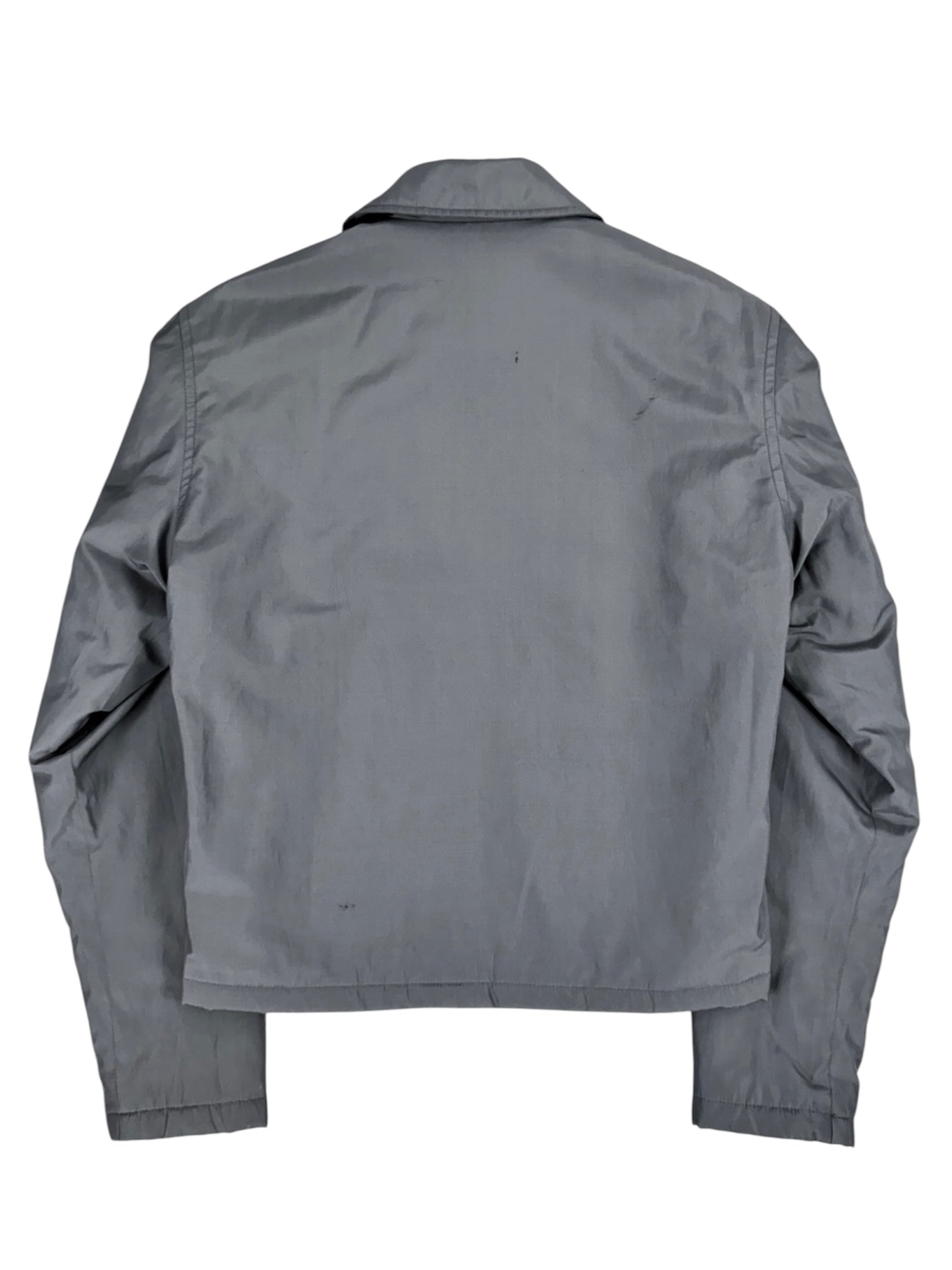 YSL Rive Gauche by Hedi Slimane SS2000 Padded Technical Silk Jacket