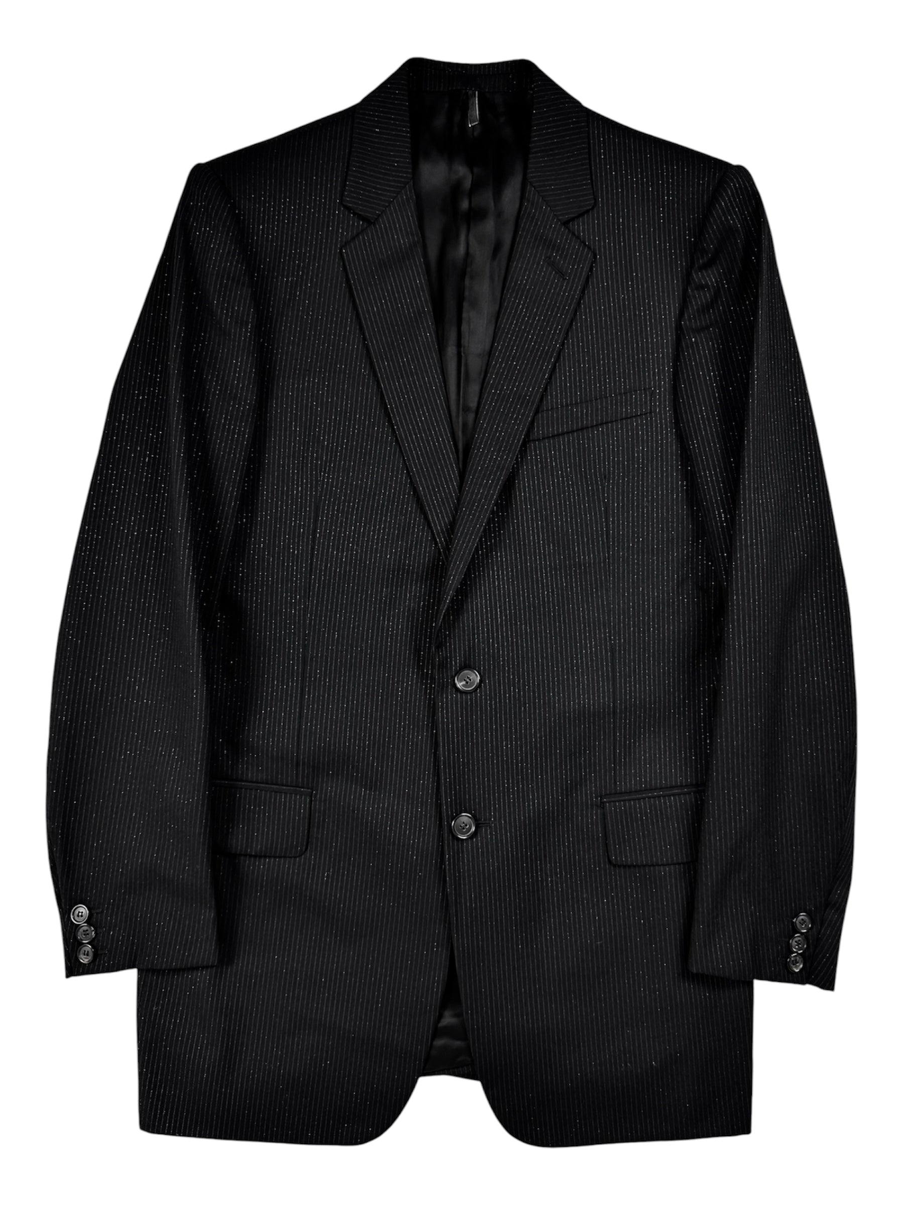 Dior Homme SS2002 “Boys Don’t Cry” Glitter Pinstripe Suit