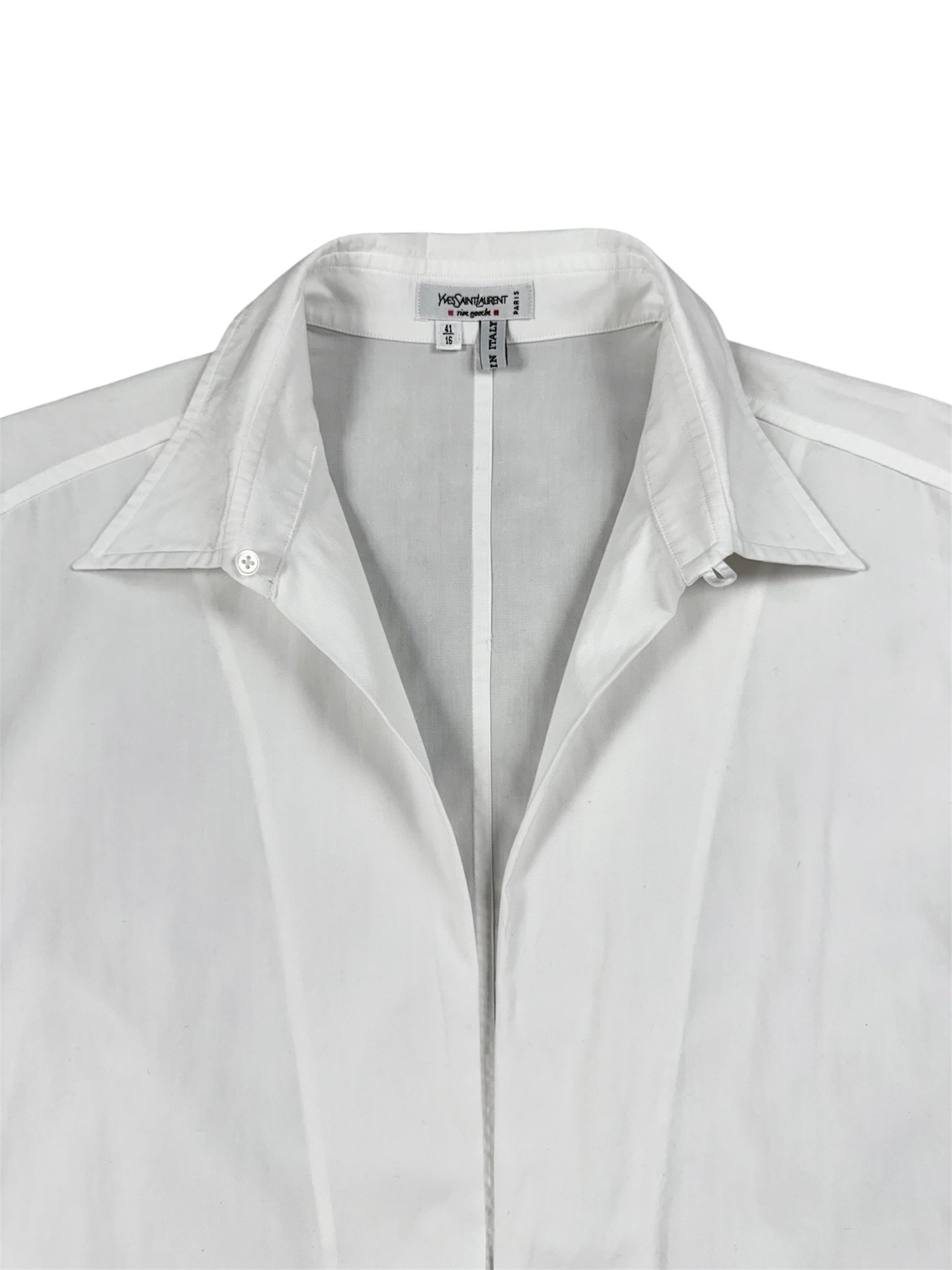 YSL Rive Gauche by Hedi Slimane SS1999 Tunic Shirt