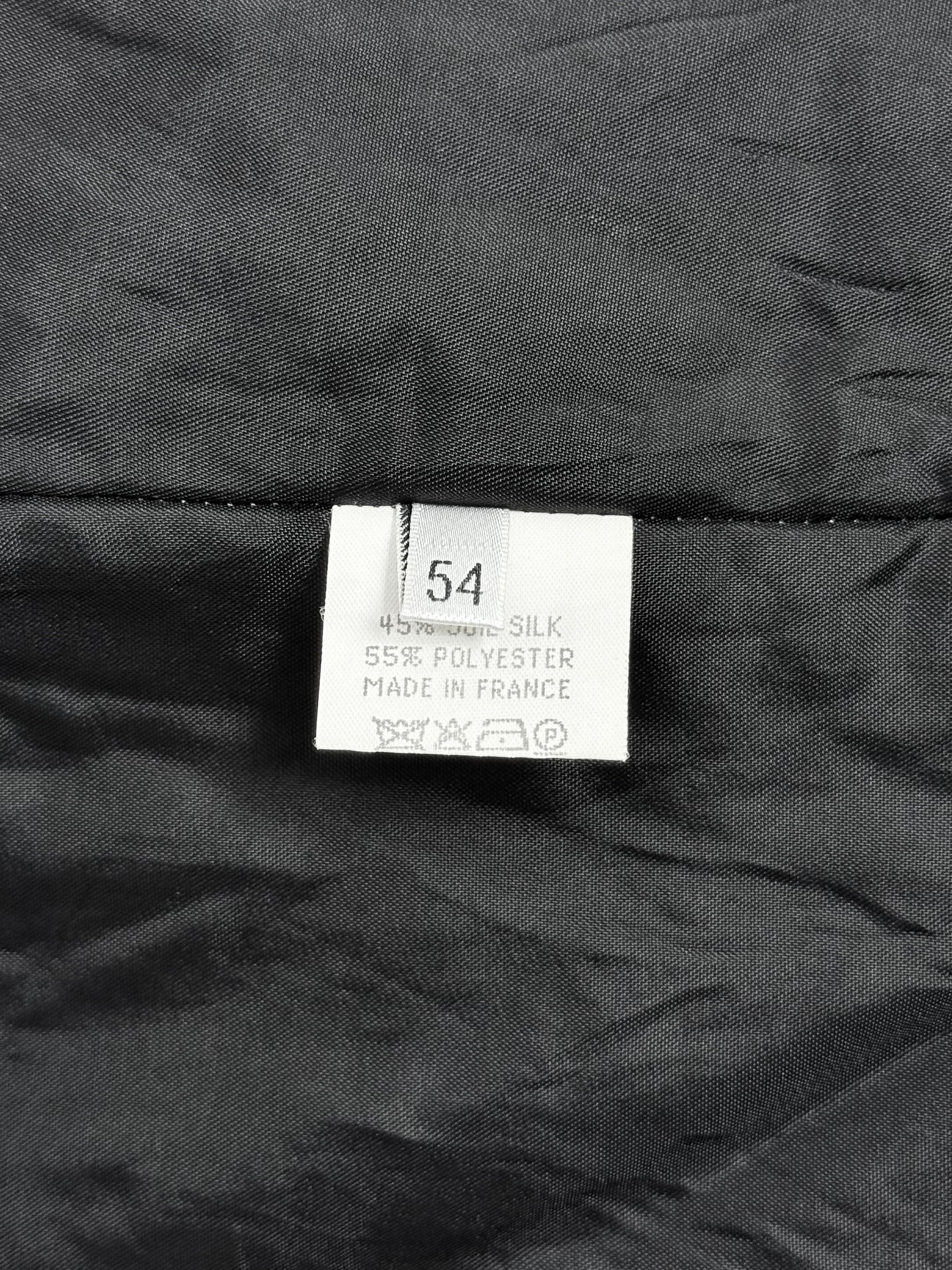 YSL Rive Gauche by Hedi Slimane SS2000 Padded Technical Silk Jacket