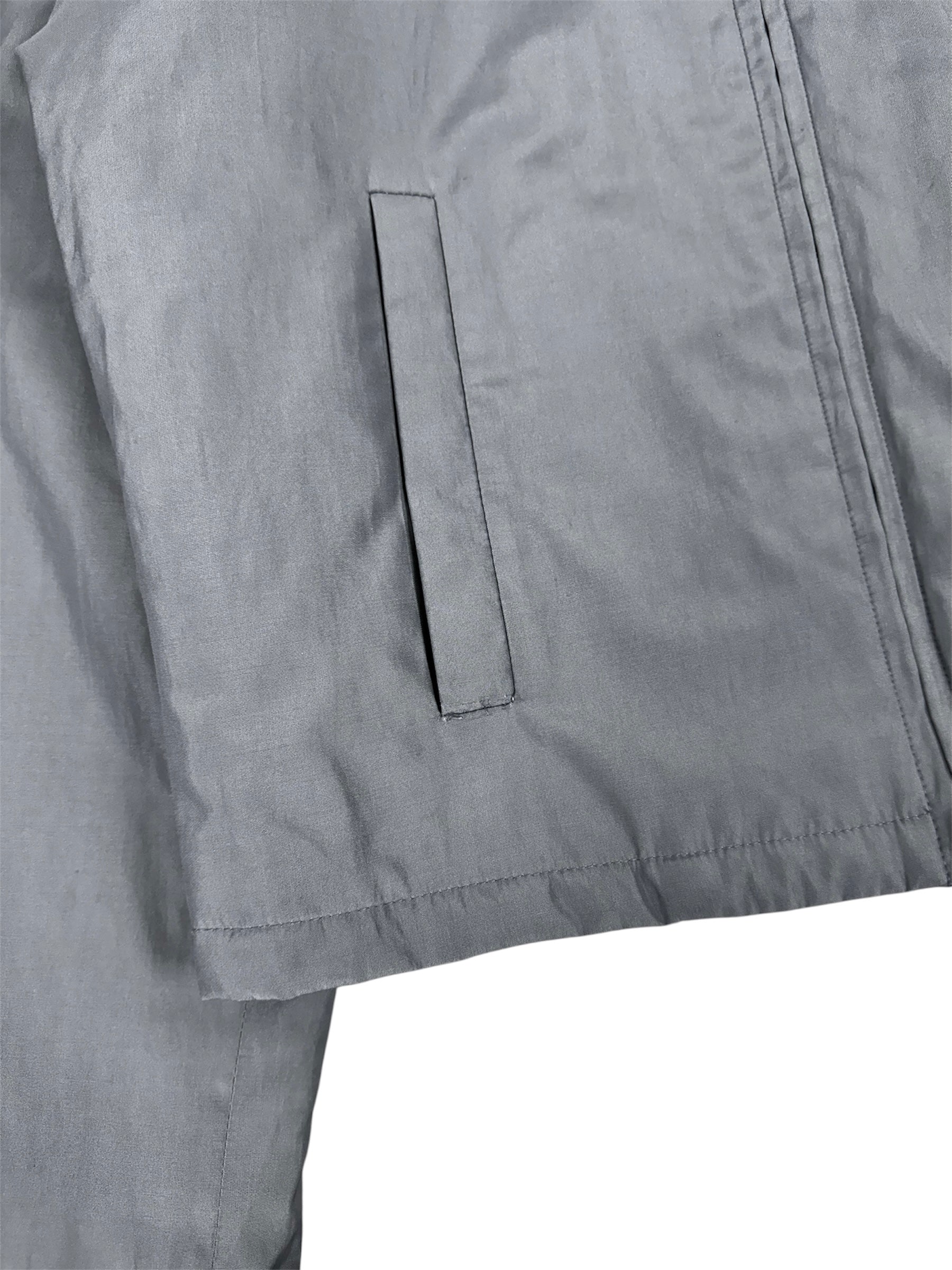 YSL Rive Gauche by Hedi Slimane SS2000 Padded Technical Silk Jacket
