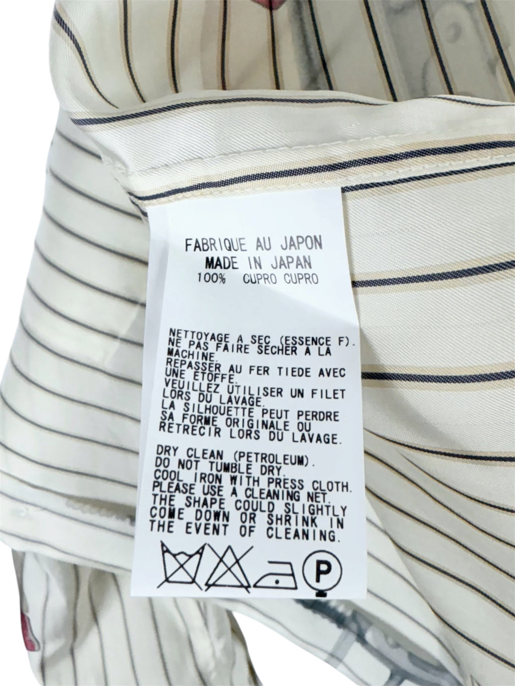 Yohji Yamamoto x Justin Davis AW2008 Pin-Up Shirt
