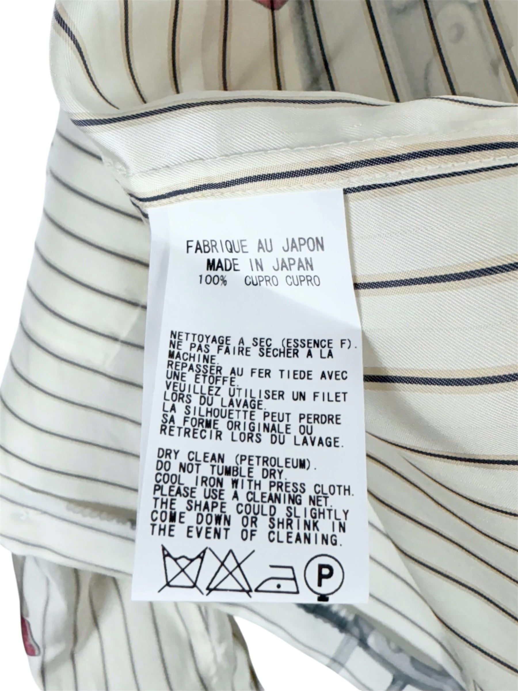 Yohji Yamamoto x Justin Davis AW2008 Pin-Up Shirt