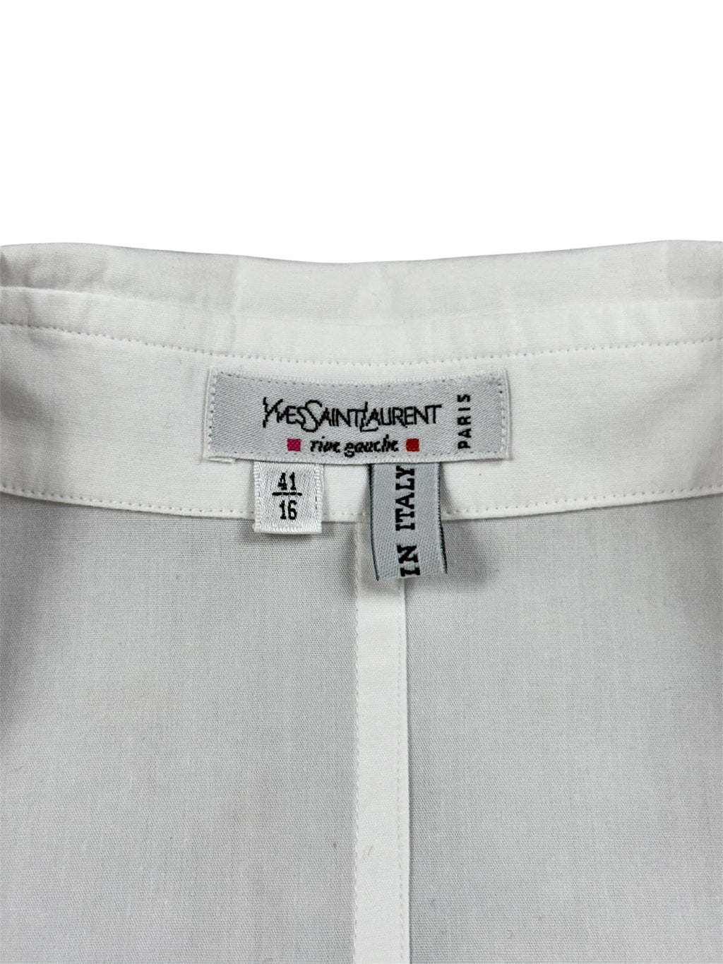 YSL Rive Gauche by Hedi Slimane SS1999 Tunic Shirt