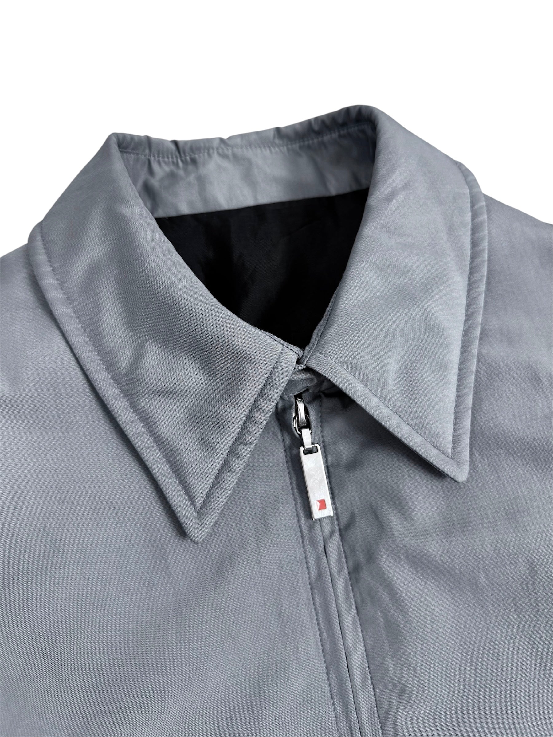 YSL Rive Gauche by Hedi Slimane SS2000 Padded Technical Silk Jacket