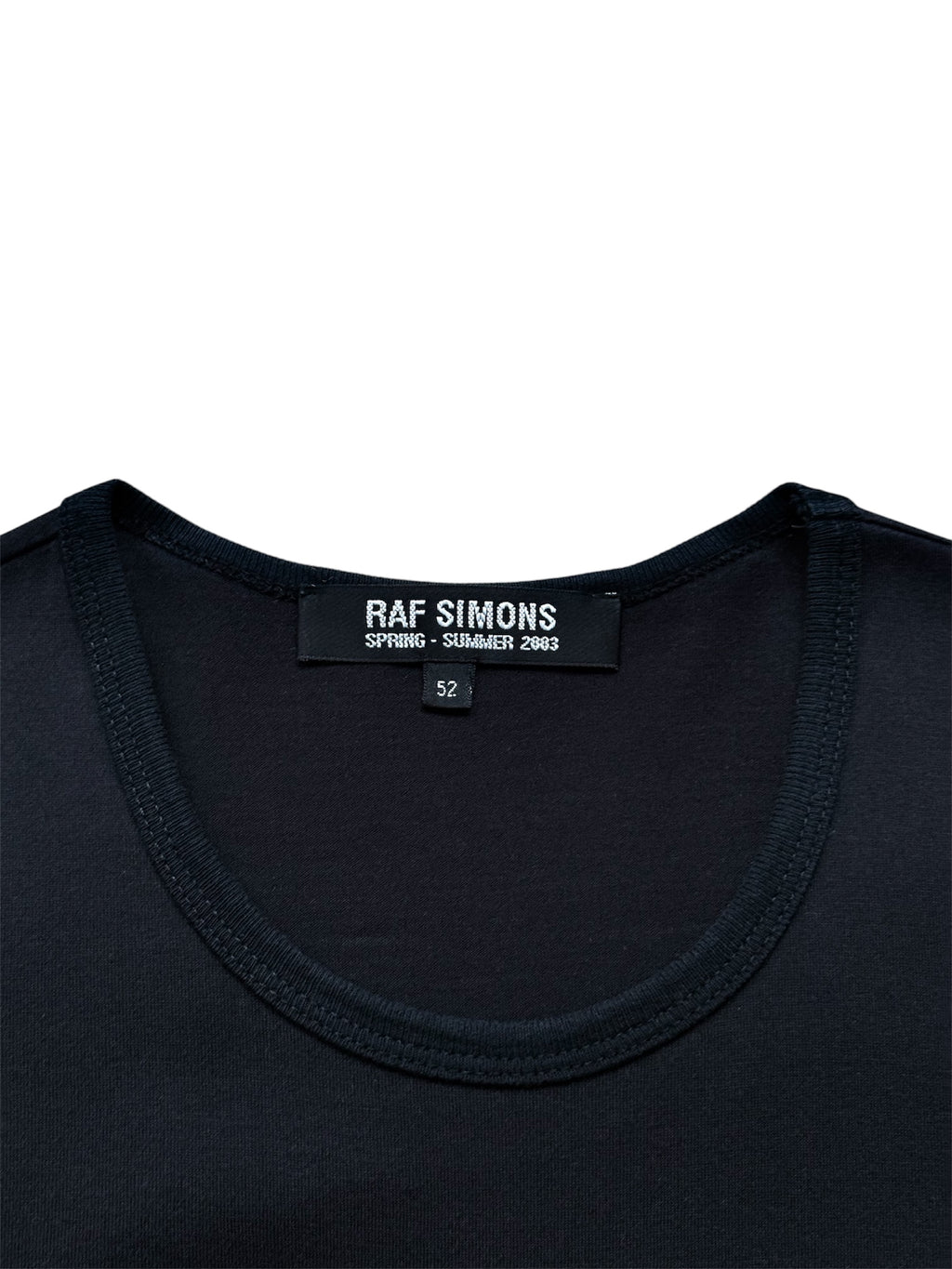 Raf Simons SS2003 “Consumed” Asphalt Tank Top