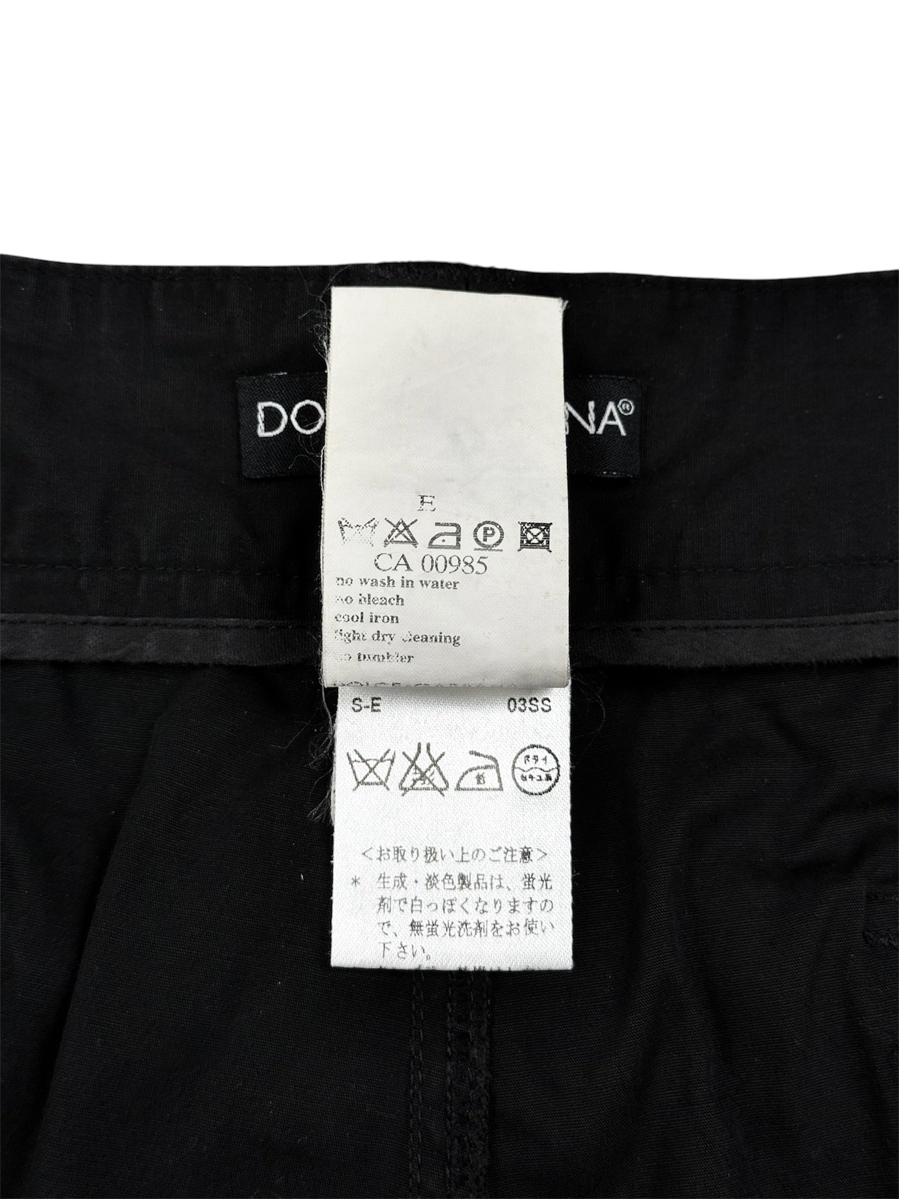 Dolce & Gabbana SS2003 Hunting Cargo Trousers