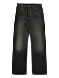 Gucci by Tom Ford Faded Black Mudwash Bootcut Jeans