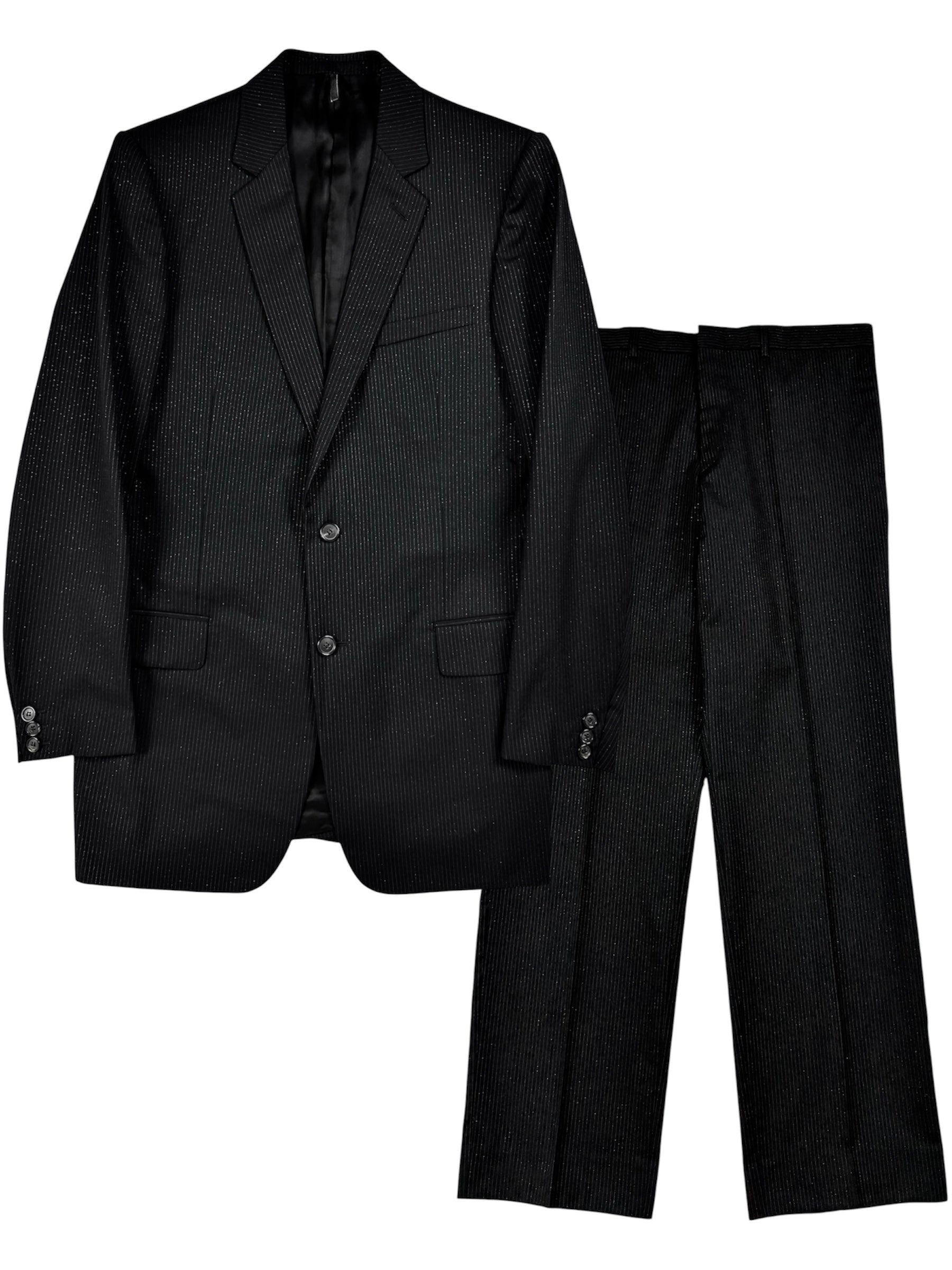 Dior Homme SS2002 “Boys Don’t Cry” Glitter Pinstripe Suit