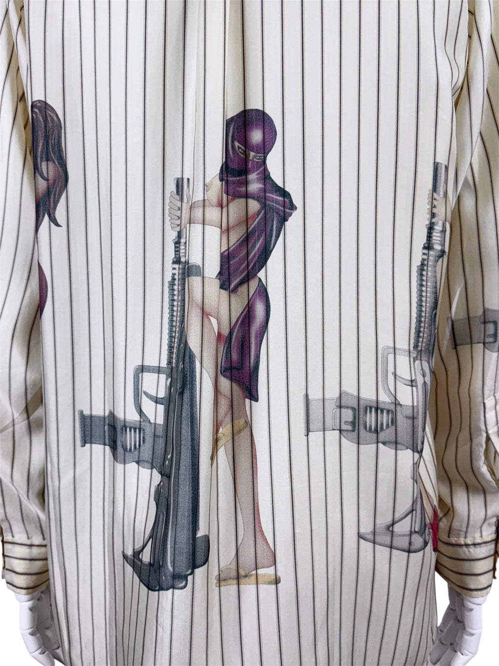 Yohji Yamamoto x Justin Davis AW2008 Pin-Up Shirt