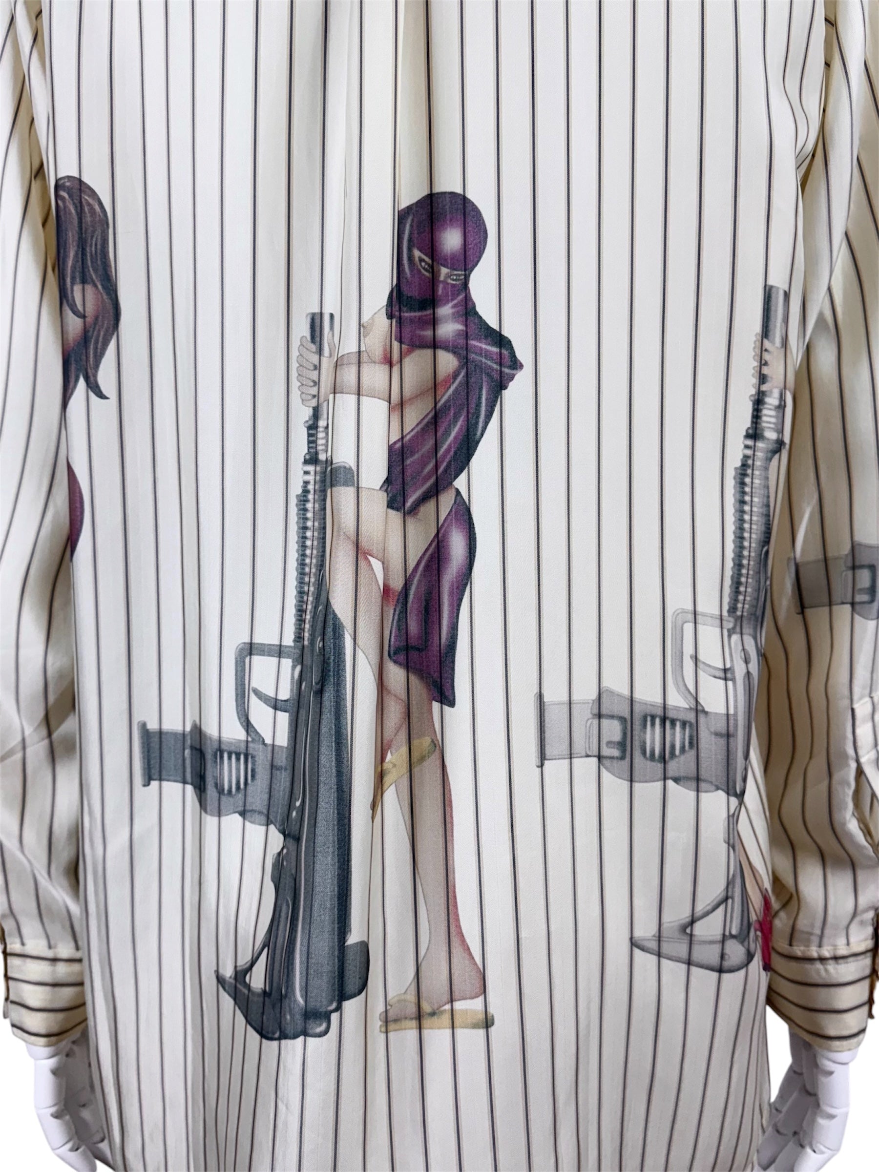 Yohji Yamamoto x Justin Davis AW2008 Pin-Up Shirt