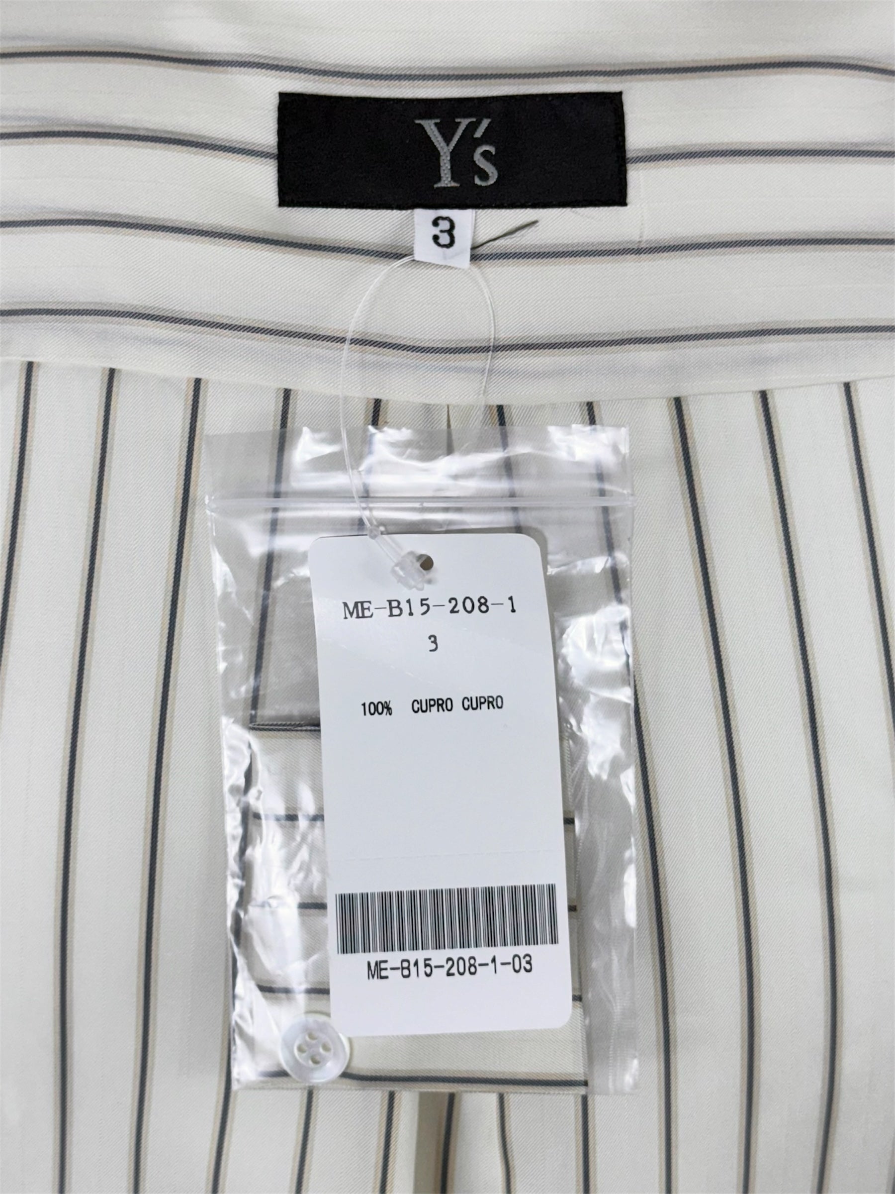 Yohji Yamamoto x Justin Davis AW2008 Pin-Up Shirt